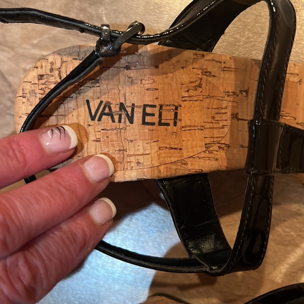 Vaneli Wedge Sandals-Size 8 - Picture 6 of 8